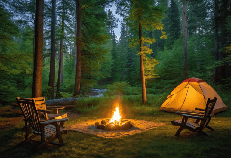 Camping Destinations Surrounded by Nature